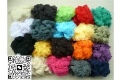 China Pure Recycled Polyester Staple Fibre B Grade With 100% Material supplier
