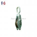 Casting Steel Wire Rope Pulley Wheel Sheave Hook Type Hoisting Lifting Block Tackle for sale