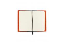 China Leather Hardcover Writing Journal Notebook A5 Size With Elastic Band Closure supplier