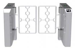 China Bi-Directional Anti Climb Swing Turnstile Gate For Secure Access Control supplier