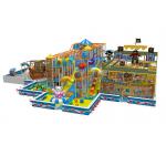 Pirate Theme Indoor Safety Soft Playground Equipment 500㎡ For Kids for sale