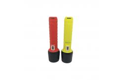 China LED Digital Display GL-T666 B Explosion Proof Flashlight With Panasonic Lithium Battery supplier