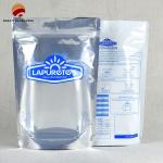 Thickness 50-150 Mic  Resealable Heat Seal Bags With Zipper Closure