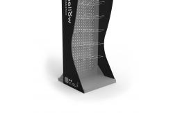 China Retail Store Glove Display Stand Peg Display Stand With LCD Screen supplier