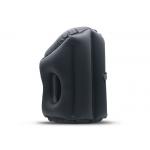 Black Inflatable Foot Rest Travel Pillow Moon Cushion Back Lumbar Support for sale