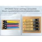 Mpc 6003 Ricoh Printer Cartridge Set Black Cyan Magenta Yellow With Chip