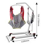 Medical Physiotherapy Decive Electric disability people Lifter Patient  Hoists With Sling for sale