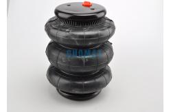 China GUOMAT 3B10X7 Pneumatic Air Spring Actuator / Triple Bellow Air Bag supplier