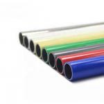28mm PE plastic coated lean pipe cheap price ABS coated lean tube for sale