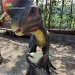 3M Simulation Oviraptor Real Life Size Animatronic Dinosaurs With Alive Sound for sale
