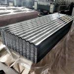 Prepainted GI Corrugated Metal Roofing Sheet 1.5mm Thickness Zinc Coated for sale