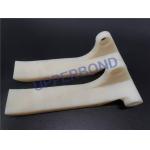 White Plastic Steering Parts For Cigarette Packer Machine for sale