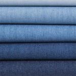 4.5OZ Light Wash Denim Fabric for sale