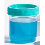120ml PP Material Sample Cup With Screw bottle Cap Non-sterile for sale