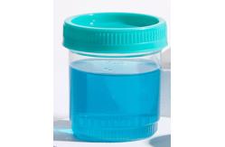 China 120ml PP Material Sample Cup With Screw bottle Cap Non-sterile supplier