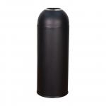 Cheap and High Quality Stainless Steel Bullet Open Dome Top Trash Can/Garbage Container for Hotel for sale