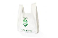 China Degradable Compostable Plastic Bags For Packing 70micron supplier
