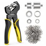 ISO Multipurpose Grommet Tool Kit Pliers Practical 500pcs Replacement Head for sale