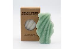 China Green Konjac Facial Cleansing Sponge supplier