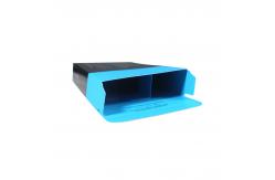 China Embossing Small Folding Cardboard Boxes For Customized Tear Away Packaging supplier