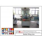 High Performance Bottle Filling Line / Aerosol Paint Can Filling Machine Line