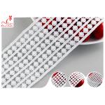 6.5cm Width Water Soluble Lace / Home Textile Floral Lace Ribbon for sale