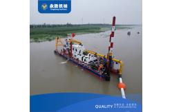 China 8 inch cutter suction dredger for river sediment pumping capacity 100m3/h supplier