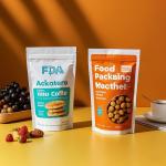 Food Packaging Bags - FDA Approved Stand Up Pouches with Ziplock & Custom Printing for Snacks, Coffee, Bakery  for sale