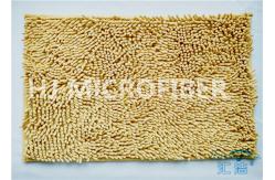 China Buff Livingroom / Bathroom Microfiber Mat 16 x 24 1200GSM 2cm Length supplier