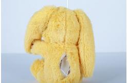 China 30CM Soft Plush Toys Environmentally Friendly Yellow Bunny Shape Printing Logo supplier