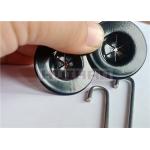 Metal Solar Panel Wire Mesh Clips With UV Resistant Black Coated Self Locking Washers for sale