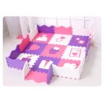 Portable Rails Design Childrens Puzzle Foam Mat OEM Accepted for sale