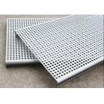 PVC Coated 3003H24 Aluminum Perforated Metal Ceiling Tiles Suspended for sale