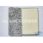 Grey Color Big Chenille Microfiber Bathroom Mat For Home Using Flat Floor Mat for sale