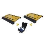 150T Dynamic Scales Static Portable Truck Axle Scales With LCD Display for sale