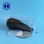 1450ml 49oz Clear Plastic Cans With Aluminum Easy Open Lid And Plastic Cap