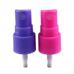 Purple Red Fine 28mm Mist Spray Pump Sprayer With Negotiation Tube for sale