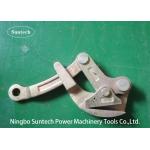 10KN Single Cam Wire Cable Clamp / Earth Wire Gripper Tool For Steel Strand for sale