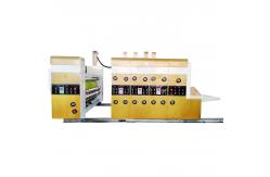 China Automatic Folder Gluer 18mm Flexo Printer Slotter Strapline Plc supplier