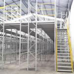 Q235 Steel Mezzanine Racking Rack Supported Mezzanine Floor In Industrial Unit for sale
