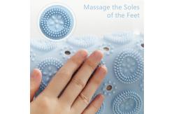 China Large Foot Massage PVC Soft Non Slip Bath Mat For Shower supplier