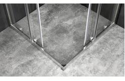 China Stylish Square Shower Enclosures With Chromed Profile For Modern supplier