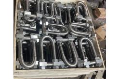 China U Bolt With Splints Hoist Crane Parts Of Different Thicknesses supplier