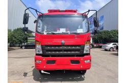 China Factory HOWO Fire Truck Double Row 8Ton 10 Ton supplier