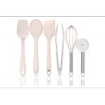 6 Pieces Heat Resistant Silicone Kitchen Utensil Sets For Baking for sale