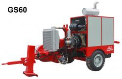 China Hydraulic Pulley Cummins Engine Wire Stringing Equipment With Low Noisy supplier