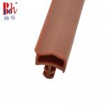 Thermoplastic Elastomer Rubber Weather Stripping Door Seal Strip With Fin 10*5.5mm for sale