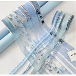 Man-Made Blue Ocean Dream Seeking Series Ribbon Flower Bouquet Packaging Ribbon Floral Decoration Material Batch Handcrafted DIY for sale