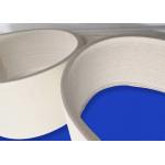 Compacting Process Heat Resistant Felt For Textile Knitted Fabric White for sale