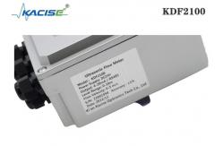 China KDF2100 PVC Ultrasonic Doppler Flow Meter High Resolution Screen supplier